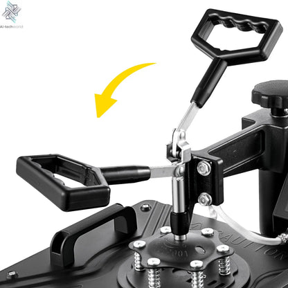 SucceBuy Combo Heat Press Machine 5/6/8 in 1 30*38CM 38*38CM Muntifunctional Sublimation Printer Transfer Mug Hat Plate T-Shirt Ai-TechWorld