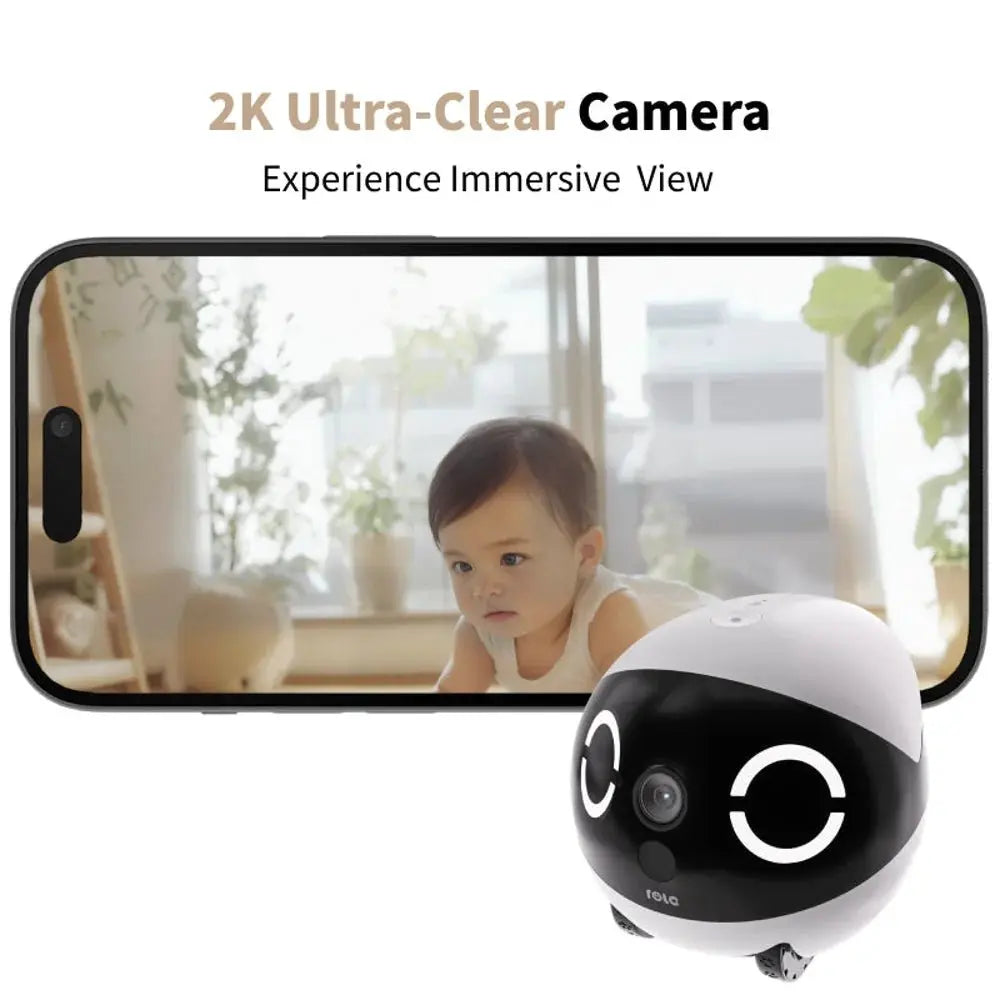 Companion Robot 2K Camera – Intelligent Remote Monitoring for Pets & Baby - Ai - TechWorld