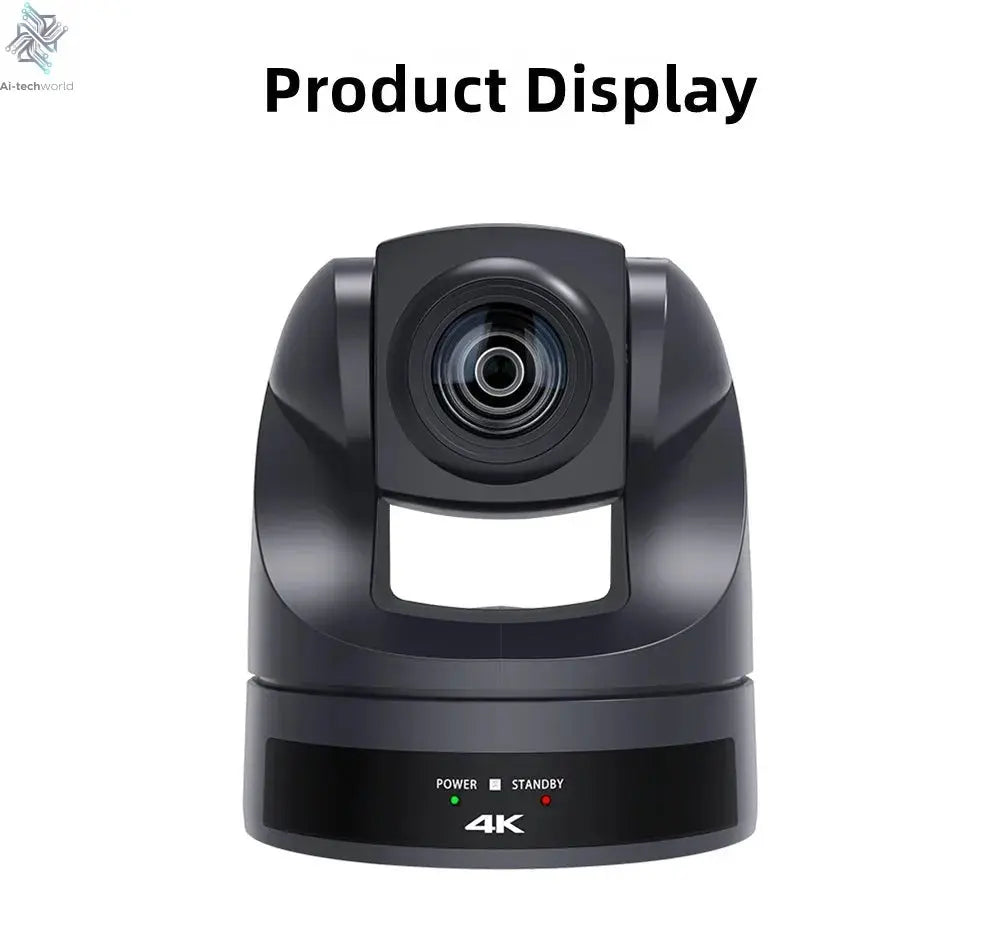 Conference Camera PTZ Video 4K/1080P AI Tracking 30/60fps USB3.0 HDMI LAN POE/USB 20/10X For Educate Live Business Meet Medicine - Ai - TechWorld