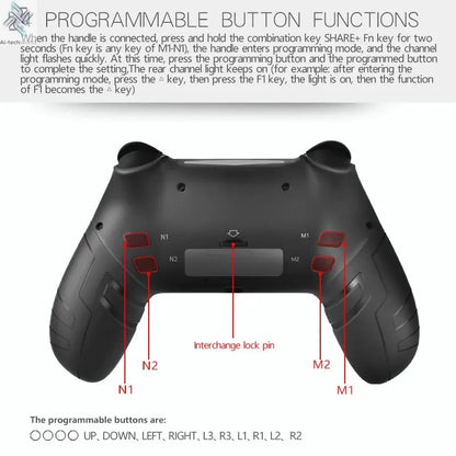 Controller For PS4 PS3 PS Playstation 4 3 PC Control Wireless Bluetooth Mobile Android TV Gamepad Gaming Game Pad Joystick Phone Ai-TechWorld 