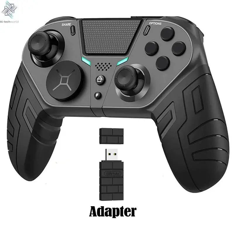 Controller For PS4 PS3 PS Playstation 4 3 PC Control Wireless Bluetooth Mobile Android TV Gamepad Gaming Game Pad Joystick Phone Ai-TechWorld 