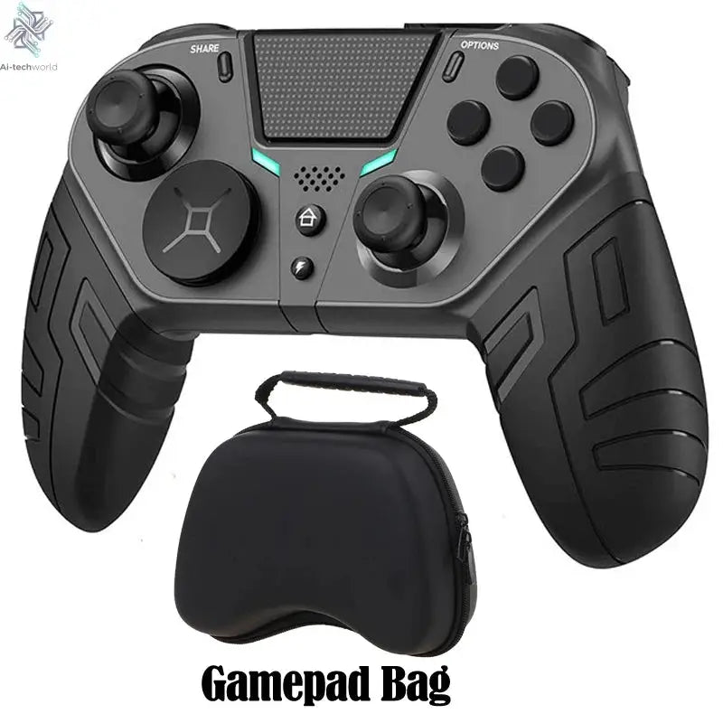 Controller For PS4 PS3 PS Playstation 4 3 PC Control Wireless Bluetooth Mobile Android TV Gamepad Gaming Game Pad Joystick Phone Ai-TechWorld 