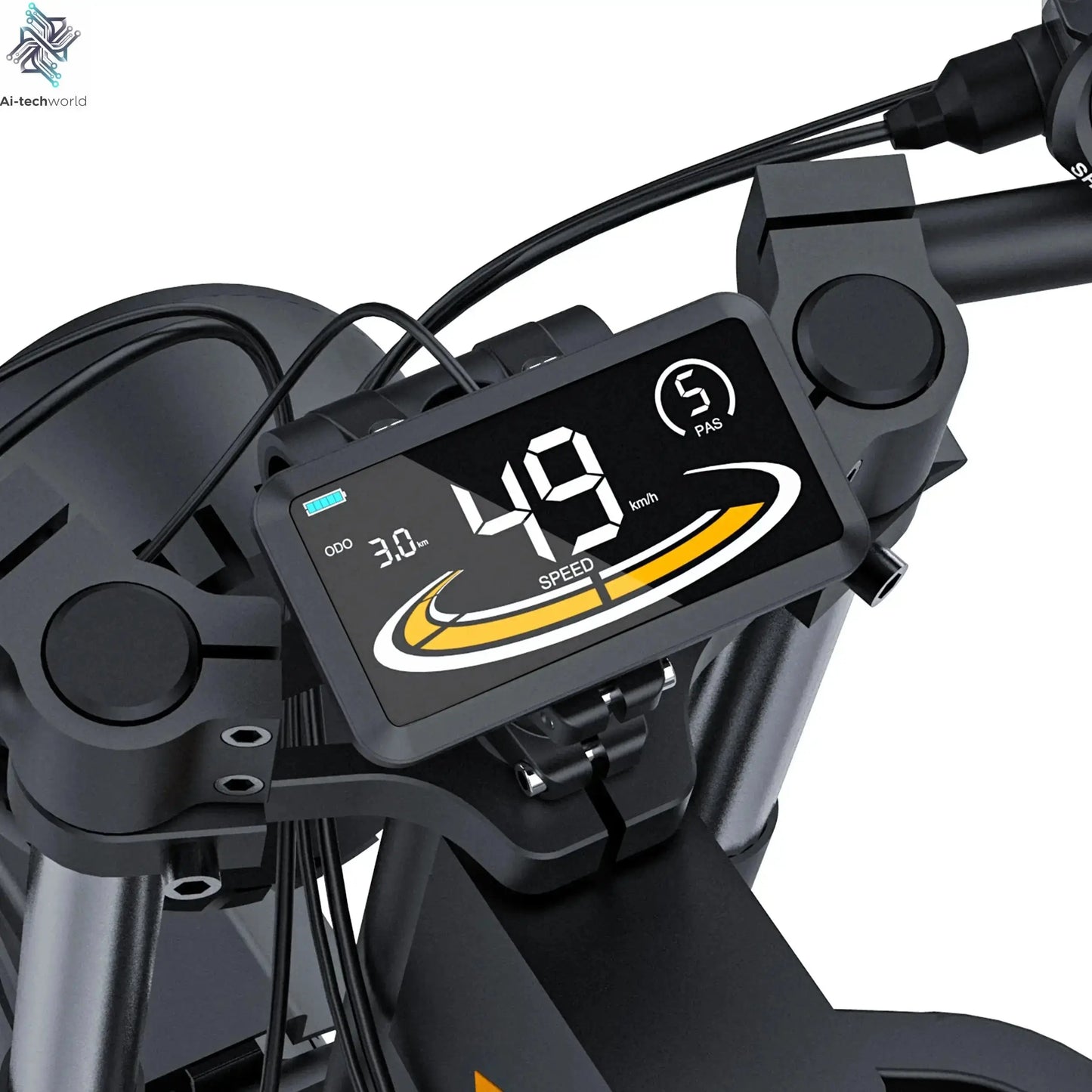 Coswheel Electric bike for Adult 2000W 60V Off-Road Motorcycle Mountain Bikes 20Inch Electric bike Fatbike Motorcycles ebike Ai-TechWorld 