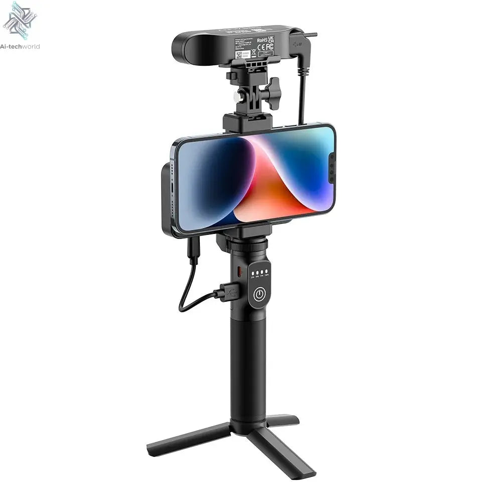 Creality 3D Scanner CR-Scan Ferret Pro Handheld Anti-shake Tracking WiFi6 24-bit full-color Wireless Scanning 0.1mm Accuracy Ai-TechWorld