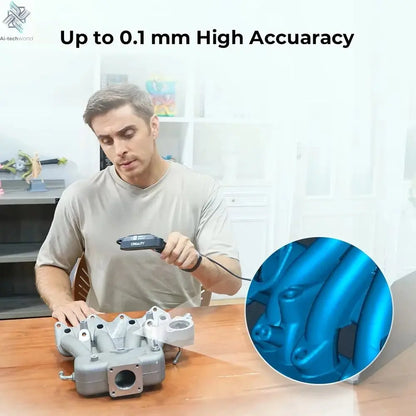 Creality CR-Scan Ferret SE 3D Scanner Anti-Shake Tracking 24-Bit Full Color Up to 0.05mm 30fps Scanning Speed 150-2000mm Ai-TechWorld