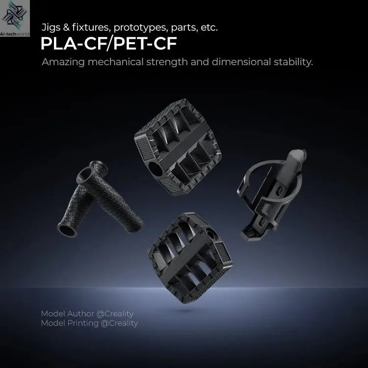 Creality K1C 3D Printer 600mm/s Auto Leveling Robust Direct Extruder Tri-High Speed Printing Upgrade K1 with AI Camera Printer Ai-TechWorld