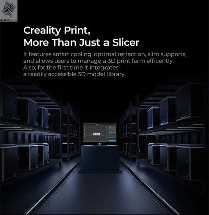 Creality K1C 3D Printer 600mm/s Auto Leveling Robust Direct Extruder Tri-High Speed Printing Upgrade K1 with AI Camera Printer Ai-TechWorld