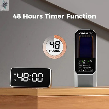 Creality Space Pi Filament Dryer Real-time Humidity&temperature Monitoring 1kg 3D Printer Filament Dryer Box Storage Holder Ai-TechWorld