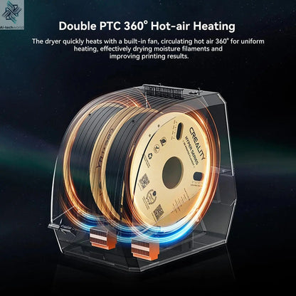 Creality Space Pi Filament Dryer & Drying Box - 2 Rolls Dehydrator for 2KG Filament Ai-TechWorld