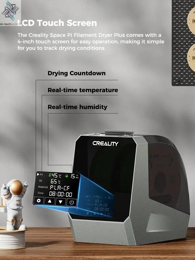 Creality Space Pi Filament Dryer & Drying Box - 2 Rolls Dehydrator for 2KG Filament Ai-TechWorld