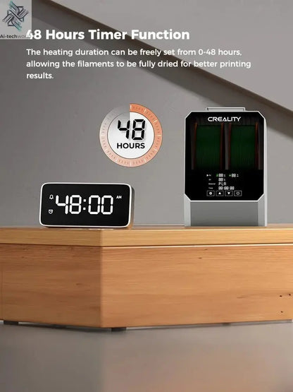 Creality Space Pi Filament Dryer & Drying Box - 2 Rolls Dehydrator for 2KG Filament Ai-TechWorld