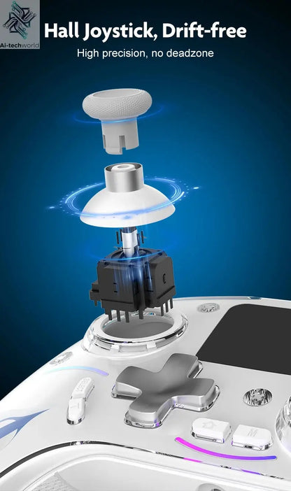 Cross-border Gaming Controller with 2-inch Smart Interactive Screen for PC, Switch, PS4, Android, HarmonyOS, and iOS Streaming Ai-TechWorld 