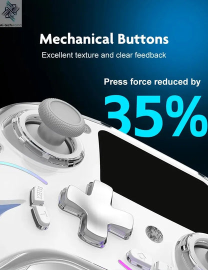 Cross-border Gaming Controller with 2-inch Smart Interactive Screen for PC, Switch, PS4, Android, HarmonyOS, and iOS Streaming Ai-TechWorld 