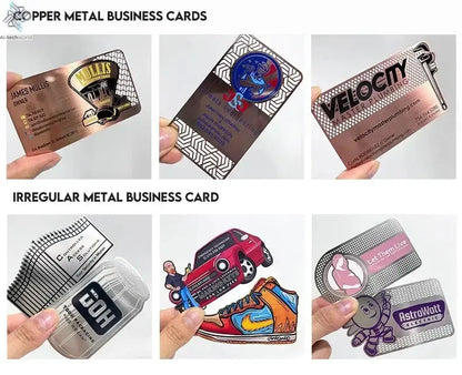 Custom Engraved Stainless Steel Nfc Metal Card Laser Cut Black Mirror Blanks Metal Business Cards Ai-TechWorld 