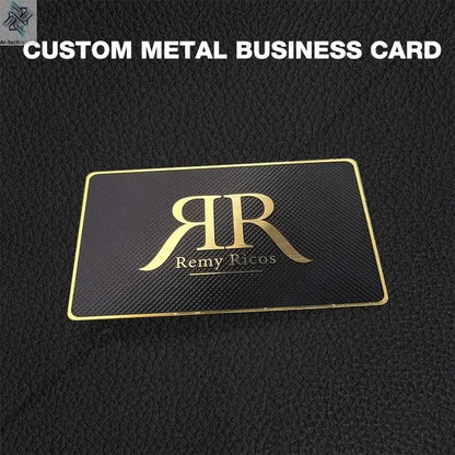 Custom Engraved Stainless Steel Nfc Metal Card Laser Cut Black Mirror Blanks Metal Business Cards Ai-TechWorld 