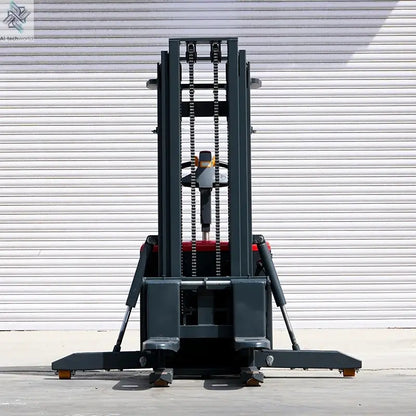 Customized Hot sale warehouse portable stacker 3-6m lift low price electric stacker 1ton 2ton 3ton fully electric pallet Ai-TechWorld 