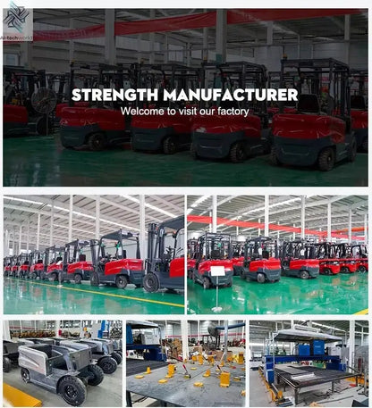 Customized Hot sale warehouse portable stacker 3-6m lift low price electric stacker 1ton 2ton 3ton fully electric pallet Ai-TechWorld 