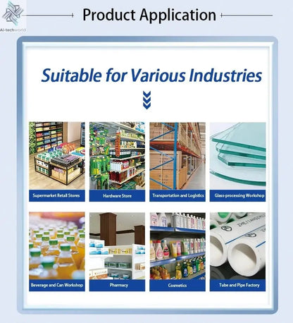 DCODE XMINI 12.7mm Portable Mini Printer Handheld Inkjet Printer Text QR Barcode Image Batch Number Logo Image Coding Machine Ai-TechWorld