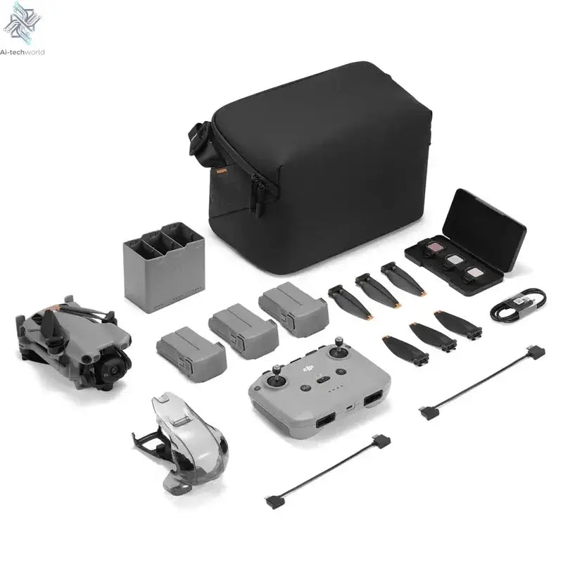 DJI Mini 5 Pro 1-Inch Large CMOS Mini Camera Drone Nightscape Omnidirectional Obstacle Sensing Extended Battery Life Ai-TechWorld 