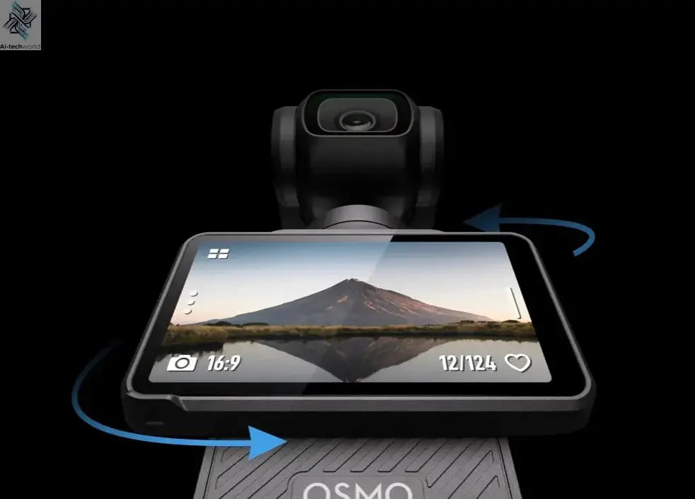 DJI Osmo Pocket 3 Creator Combo 1″ CMOS Pocket Gimbal Camera 4K/120fps 2-Inch Rotatable Screen Original Brand in Stock Ai-TechWorld 