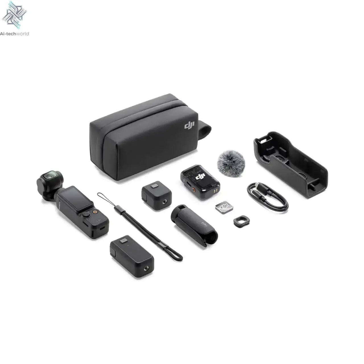 DJI Osmo Pocket 3 Creator Combo 1″ CMOS Pocket Gimbal Camera 4K/120fps 2-Inch Rotatable Screen Original Brand in Stock Ai-TechWorld 