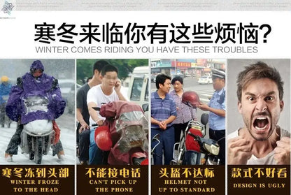 DOT Approved Safety Modular Flip Motorcycle Helmet with Dual Lens Interior Visor - Ai-TechWorld