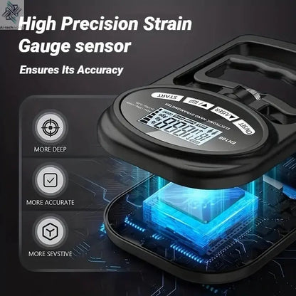 Digital Hand Dynamometer 265Lbs/120Kg – Precision Grip Strength Trainer - Ai - TechWorld