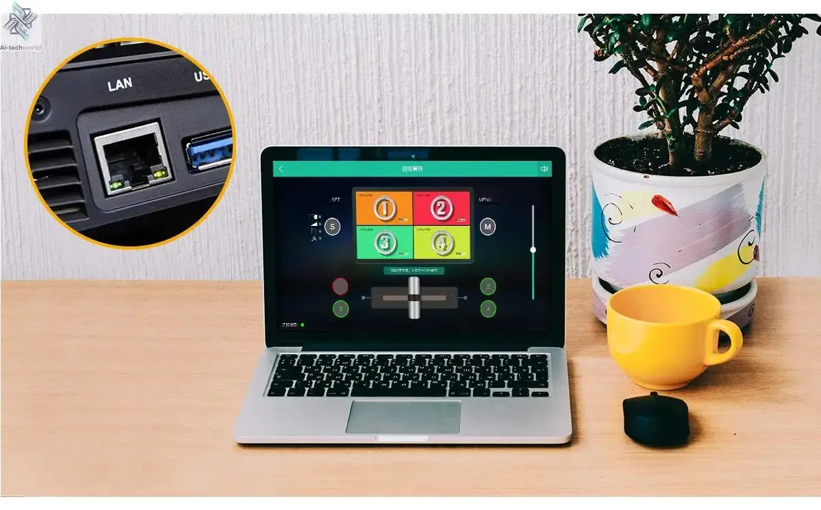 Do Brasil FEELWORLD L2 PLUS 5.5" LCD Multi-camera Video Mixer Switcher With Touch Screen PTZ Control Chroma Key USB3.0 For Live Ai-TechWorld 