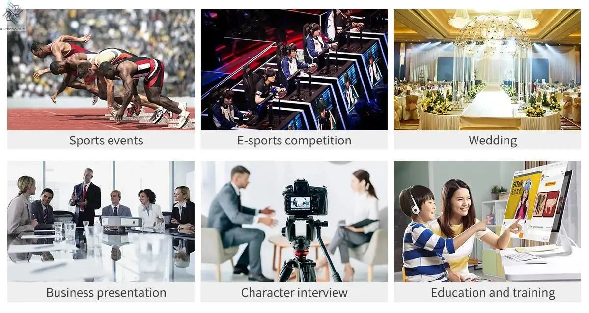 Do Brasil FEELWORLD L2 PLUS 5.5" LCD Multi-camera Video Mixer Switcher With Touch Screen PTZ Control Chroma Key USB3.0 For Live Ai-TechWorld 