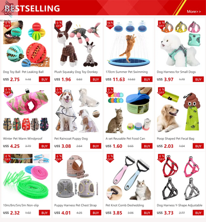 Dog Toy Ball Interactive Rubber Balls Puppy Chewing Toys Pet Tooth Cleaning Ball Cats Pets Food Treat Feeder Silicone Balls Toy Ai-TechWorld 