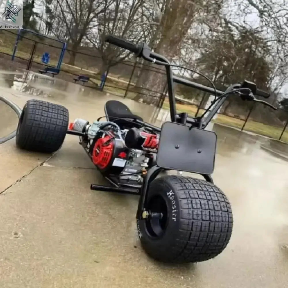 Drift Trike 200cc Gas Powered Kart for Adult Outdoor Racing Ai-TechWorld 