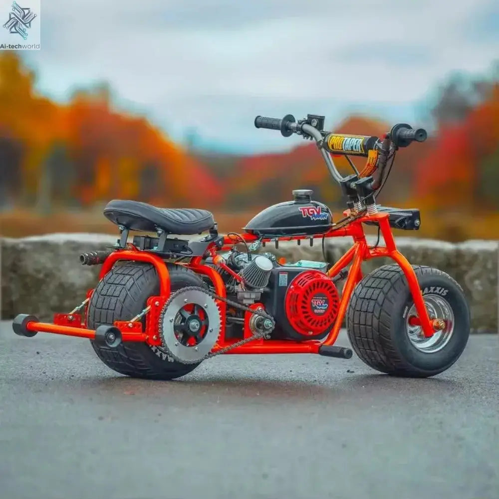 Drift Trike 200cc Gas Powered Kart for Adult Outdoor Racing Ai-TechWorld 