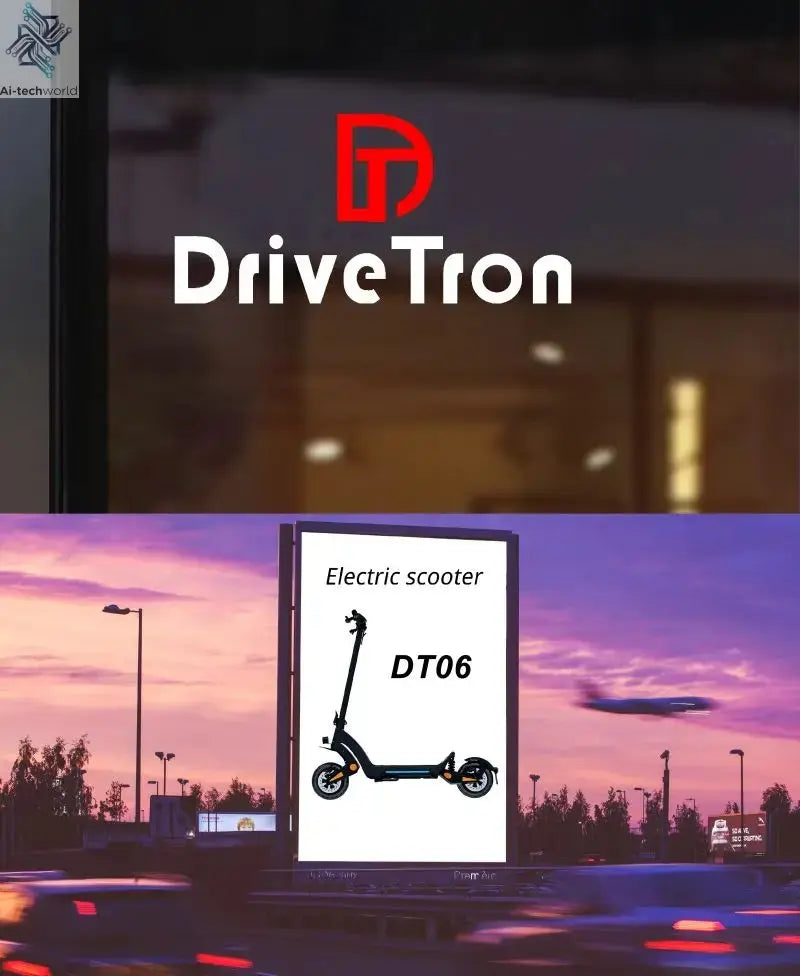 Drive Tron DT06 Adult Electric Scooter, 1200W*2 Motor,60v 23.4Ah Battery ,Folding E-Scooter, E-Mountain Scooter Ai-TechWorld 