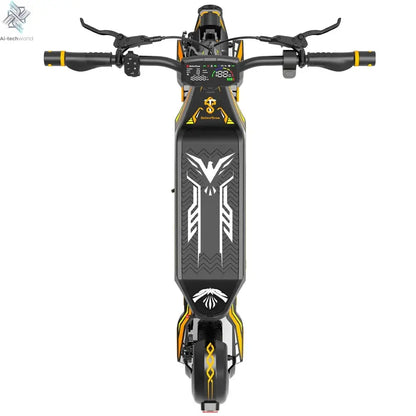 Dual Motor 46mph 80kmh Hydraulic Absorber Brake Powerful Off-road Adult Double Motor Big 60V 11inch Tires Electric Scooter Ai-TechWorld 