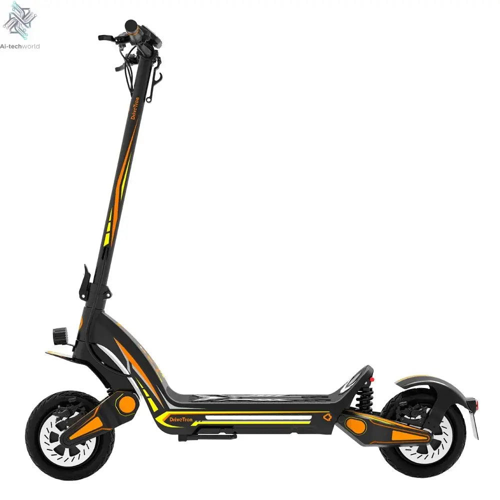Dual Motor 46mph 80kmh Hydraulic Absorber Brake Powerful Off-road Adult Double Motor Big 60V 11inch Tires Electric Scooter Ai-TechWorld 