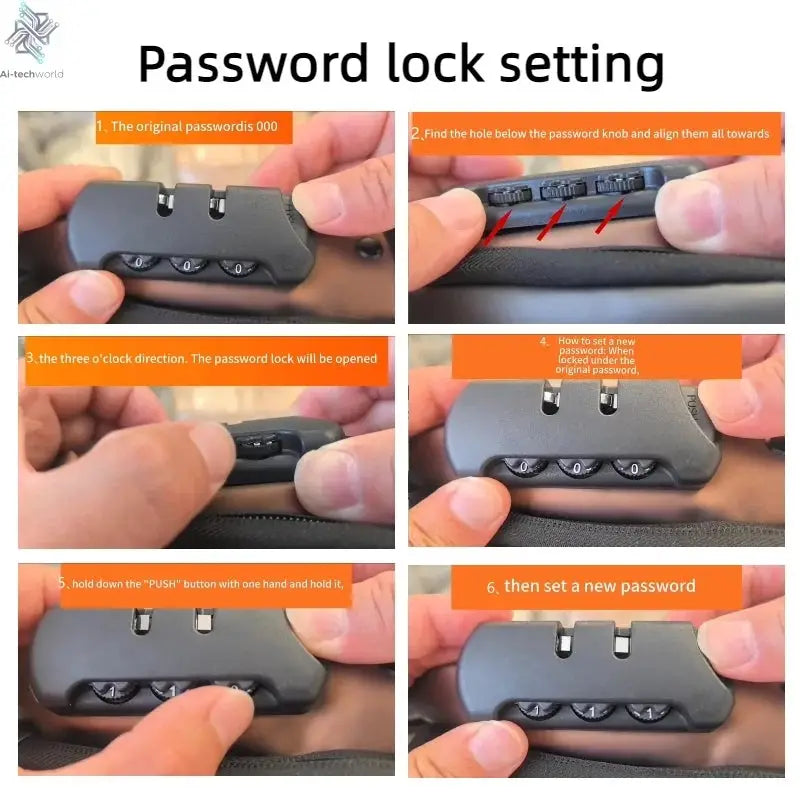 Durable Oxford Fabric Men's Sling Bag - Stylish Motorcycle Crossbody Chest Pack with Phone Pocket, Zip Closure for Daily Commute Ai-TechWorld 