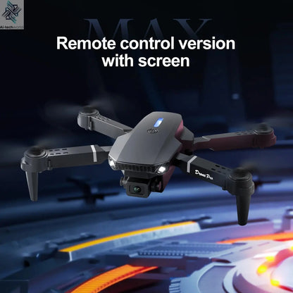E88PRO Drone 8K 5G HD Dual Camera Aerial Photography Remote control screen display Control Aircraft Quadcopter Ai-TechWorld 