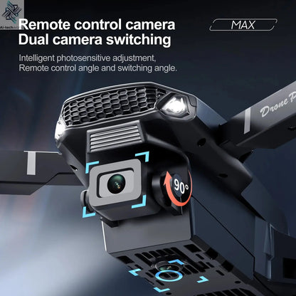 E88PRO Drone 8K 5G HD Dual Camera Aerial Photography Remote control screen display Control Aircraft Quadcopter Ai-TechWorld 