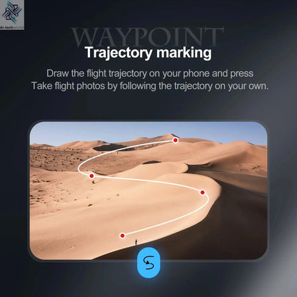 E88PRO Drone 8K 5G HD Dual Camera Aerial Photography Remote control screen display Control Aircraft Quadcopter Ai-TechWorld 