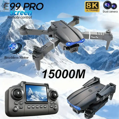E99 Pro Drone Screen remote control Quadcopter Remote Four Axis Aircraft 8K HD Photography UAV Altitude Fixation Helicopter Toy Ai-TechWorld 