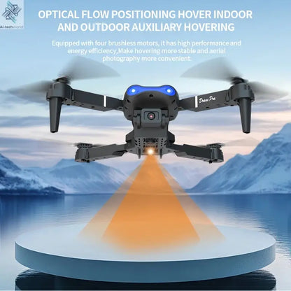 E99 Pro Drone Screen remote control Quadcopter Remote Four Axis Aircraft 8K HD Photography UAV Altitude Fixation Helicopter Toy Ai-TechWorld 