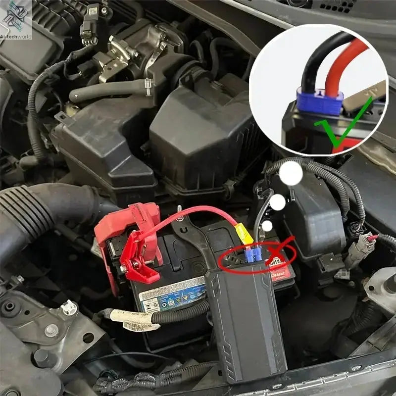 EAFC 4000/2000/1000A Car Jump Starter Power Bank 12V Portable Emergency Start-up Charger forCars Booster Battery Starting Device Ai-TechWorld 