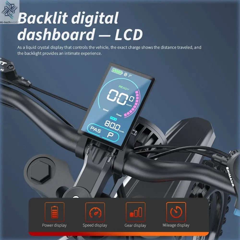 EKXBIKE GTS Electric Motorcycle for Adults 8000W Peak Electric Dirt Bike for Adults with 72V 30AH Battery - Ai-TechWorld