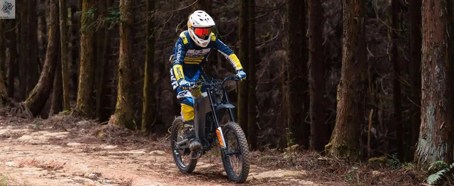 EKXBIKE GTS Electric Motorcycle for Adults 8000W Peak Electric Dirt Bike for Adults with 72V 30AH Battery - Ai-TechWorld