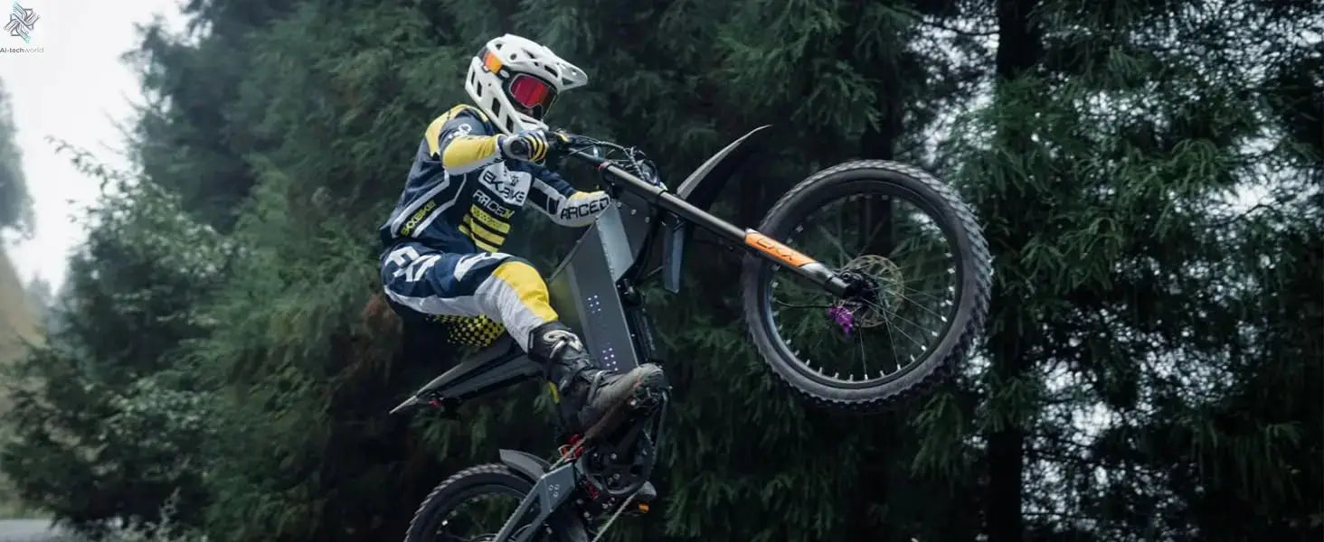 EKXBIKE GTS Electric Motorcycle for Adults 8000W Peak Electric Dirt Bike for Adults with 72V 30AH Battery - Ai-TechWorld