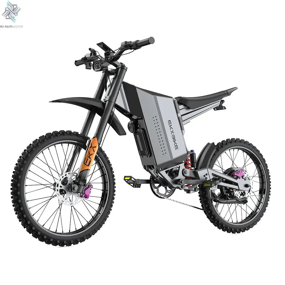 EKXBIKE GTS Electric Motorcycle for Adults 8000W Peak Electric Dirt Bike for Adults with 72V 30AH Battery - Ai-TechWorld