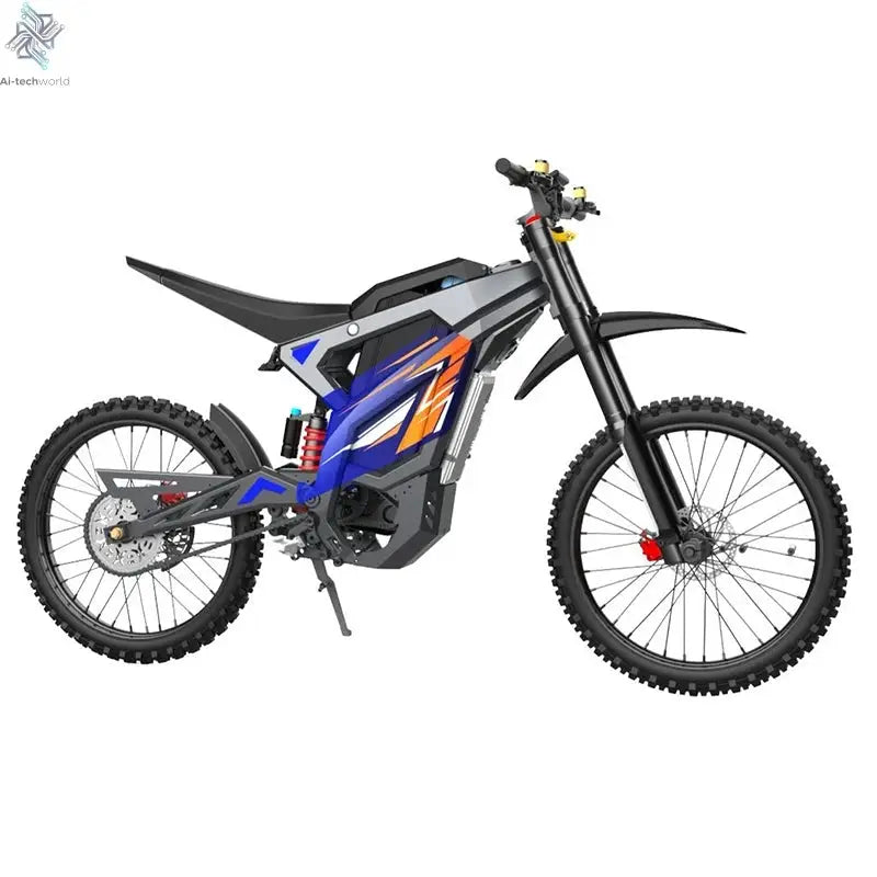 EKXBIKE M1 16800W Peak Electric Dirt Bike 72V/50Ah Electric Bike 85Miles Max Range 62Mph Max Speed Mountain Electric Motorcycle - Ai-TechWorld