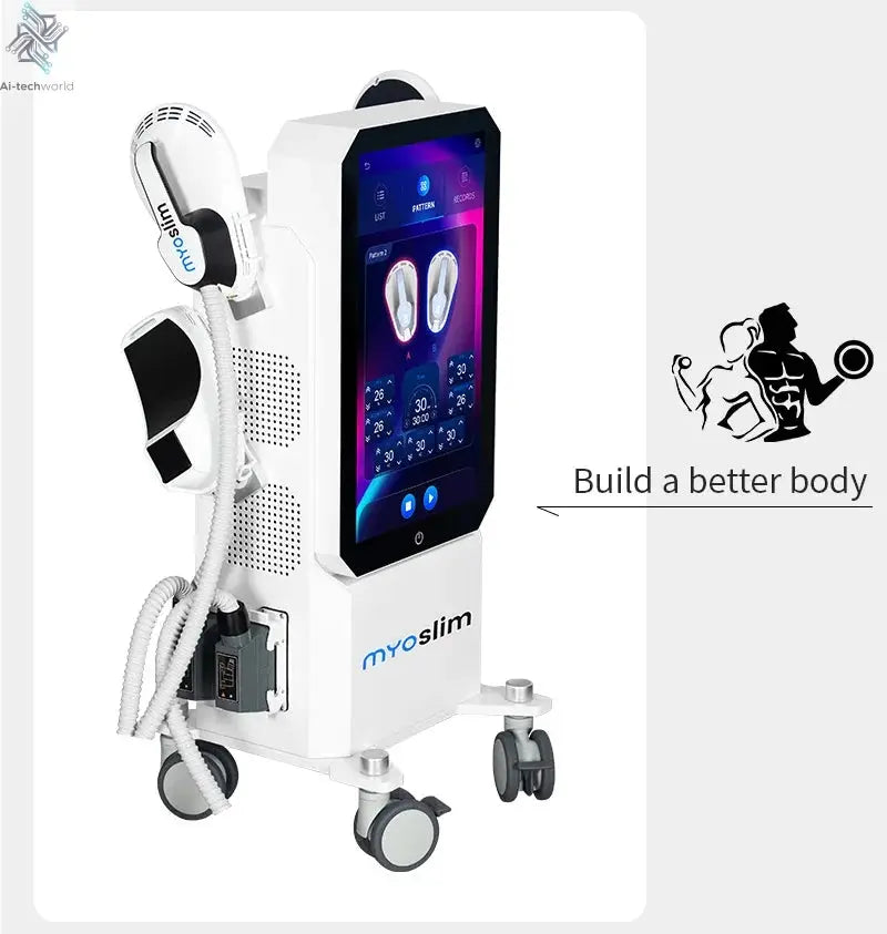 EMS Body Shapping Machine Myoslim EMS Hiemt Muscle Stimulator EMS Body Sculpt Beauty Equipment with 4 Handle Pelvic Floor Ai-TechWorld 