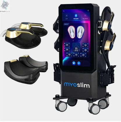 EMS Body Shapping Machine Myoslim EMS Hiemt Muscle Stimulator EMS Body Sculpt Beauty Equipment with 4 Handle Pelvic Floor Ai-TechWorld 