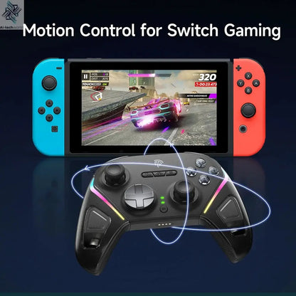 EasySMX TMR Stick Controller D10 Wireless Gamepad Compatible with PC/Switch/Steam/Phone/TV, Charging Dock, Micro Triggers Ai-TechWorld 